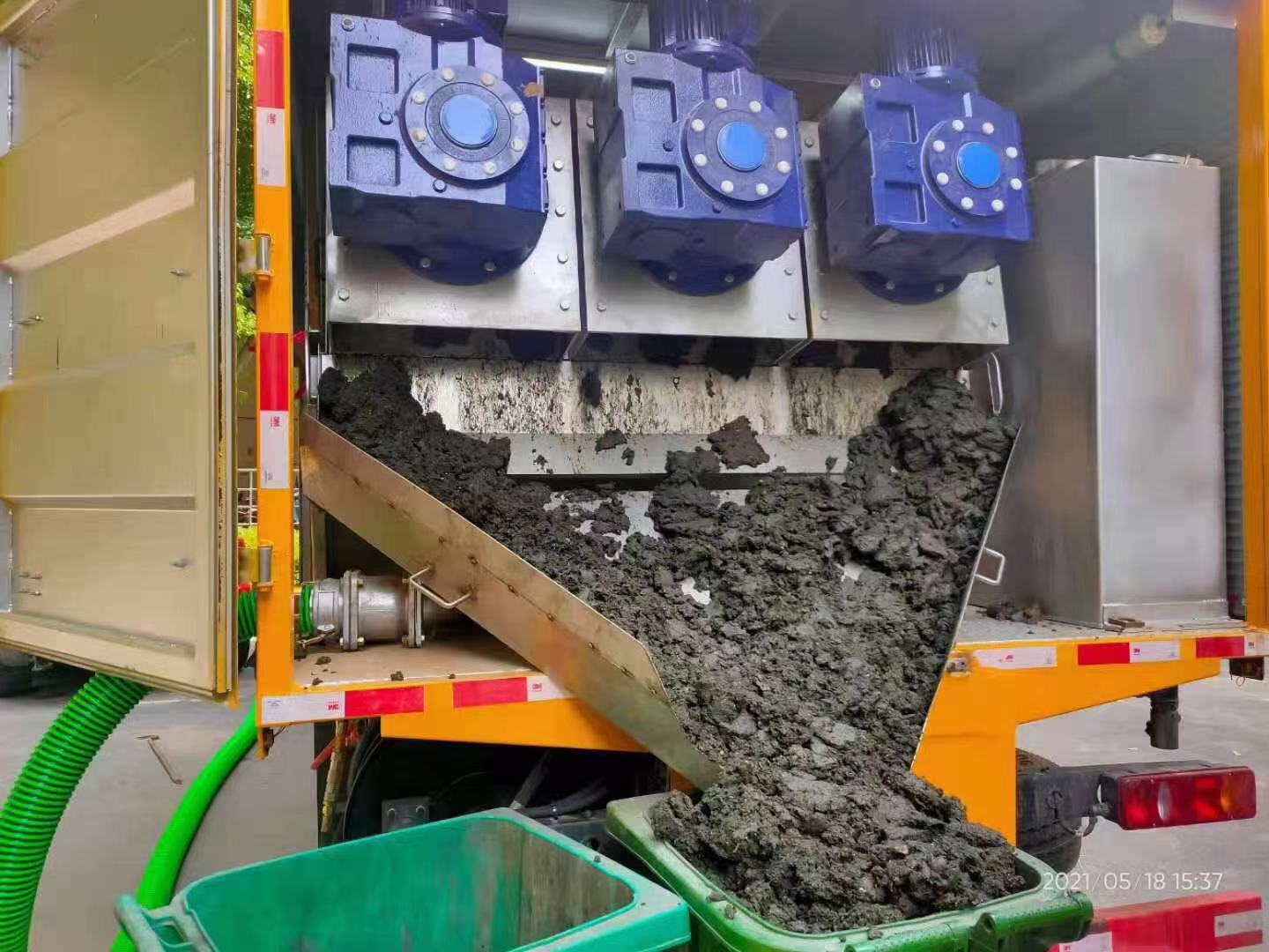 乌什化粪池清掏城市维护站-泥浆净化干湿分离处理